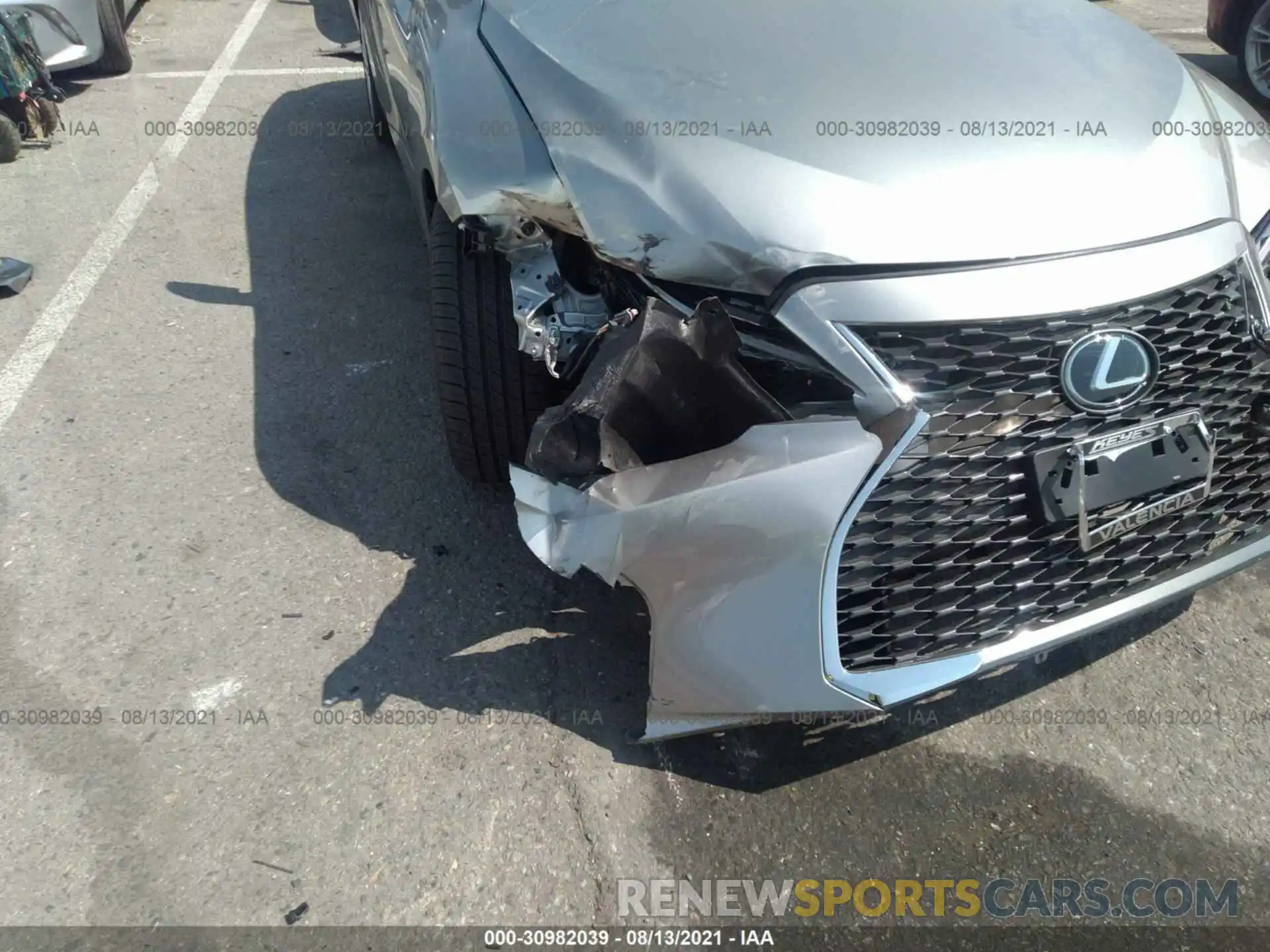 6 Photograph of a damaged car JTHAA1D23M5116240 LEXUS IS 2021