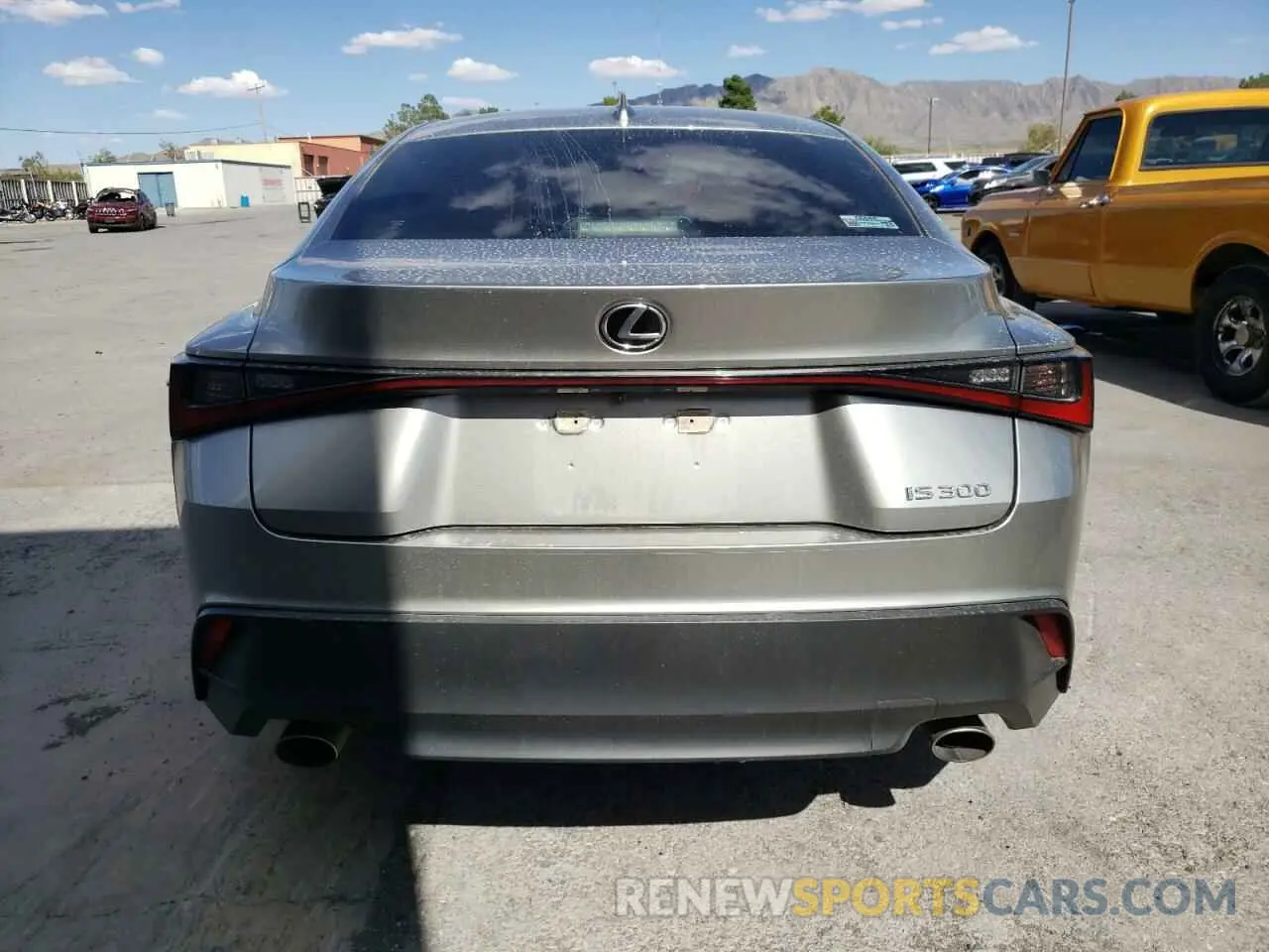 6 Photograph of a damaged car JTHAA1D25M5114201 LEXUS IS 2021