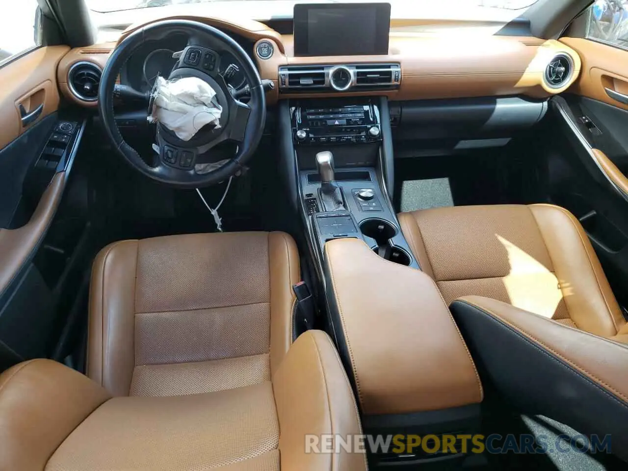 8 Photograph of a damaged car JTHAA1D25M5114201 LEXUS IS 2021