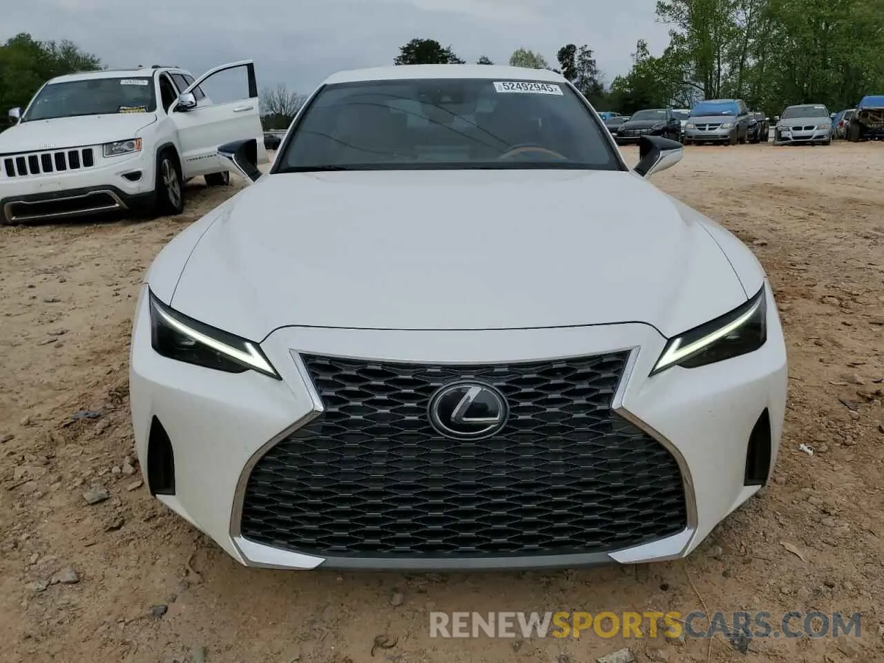 5 Photograph of a damaged car JTHAA1D25M5116367 LEXUS IS 2021