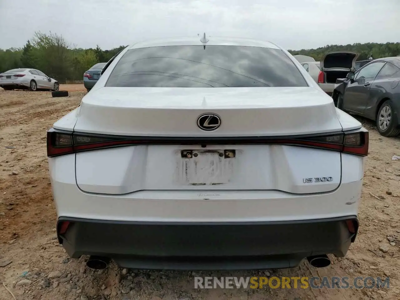 6 Photograph of a damaged car JTHAA1D25M5116367 LEXUS IS 2021