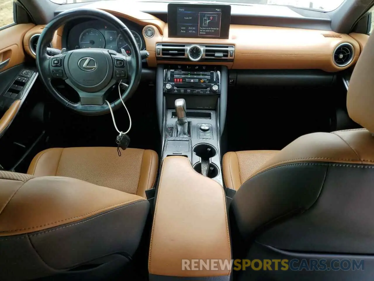 8 Photograph of a damaged car JTHAA1D25M5116367 LEXUS IS 2021