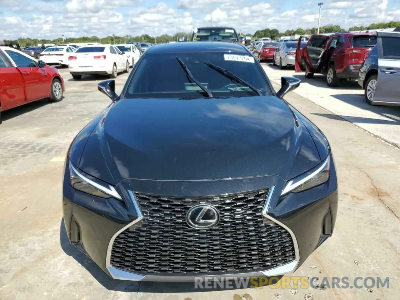 5 Photograph of a damaged car JTHAA1D26M5114823 LEXUS IS 2021