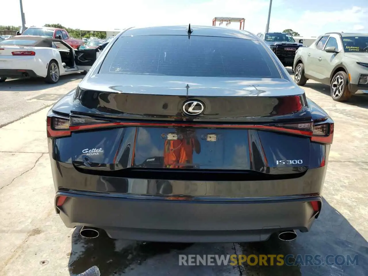 6 Photograph of a damaged car JTHAA1D26M5114823 LEXUS IS 2021