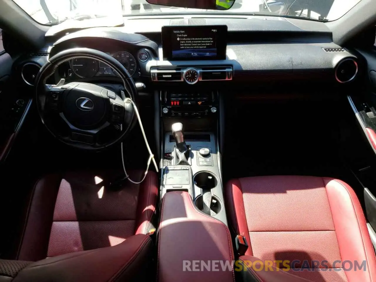 8 Photograph of a damaged car JTHAA1D26M5114823 LEXUS IS 2021