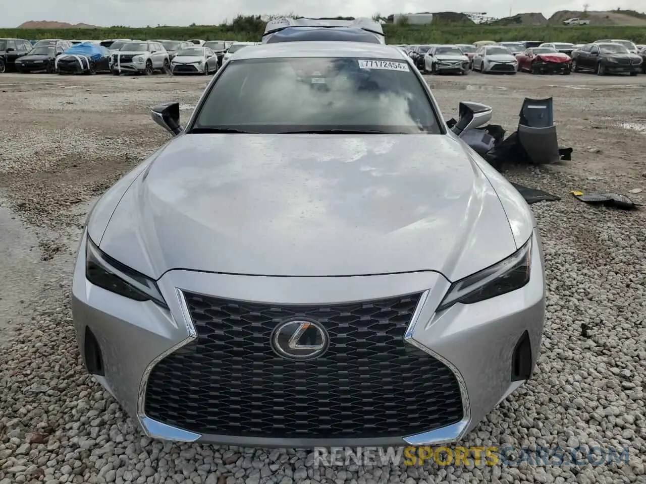 5 Photograph of a damaged car JTHAA1D28M5109185 LEXUS IS 2021