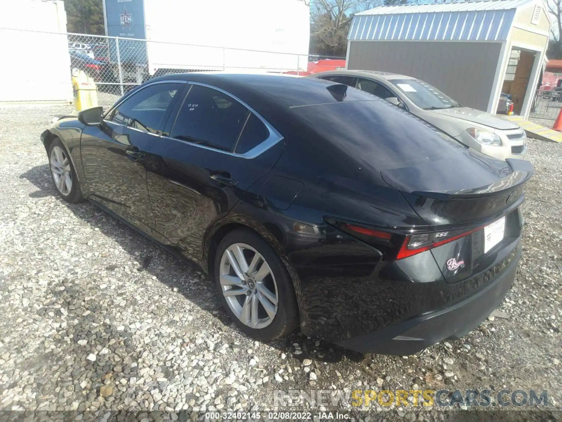 3 Photograph of a damaged car JTHAA1D28M5110420 LEXUS IS 2021