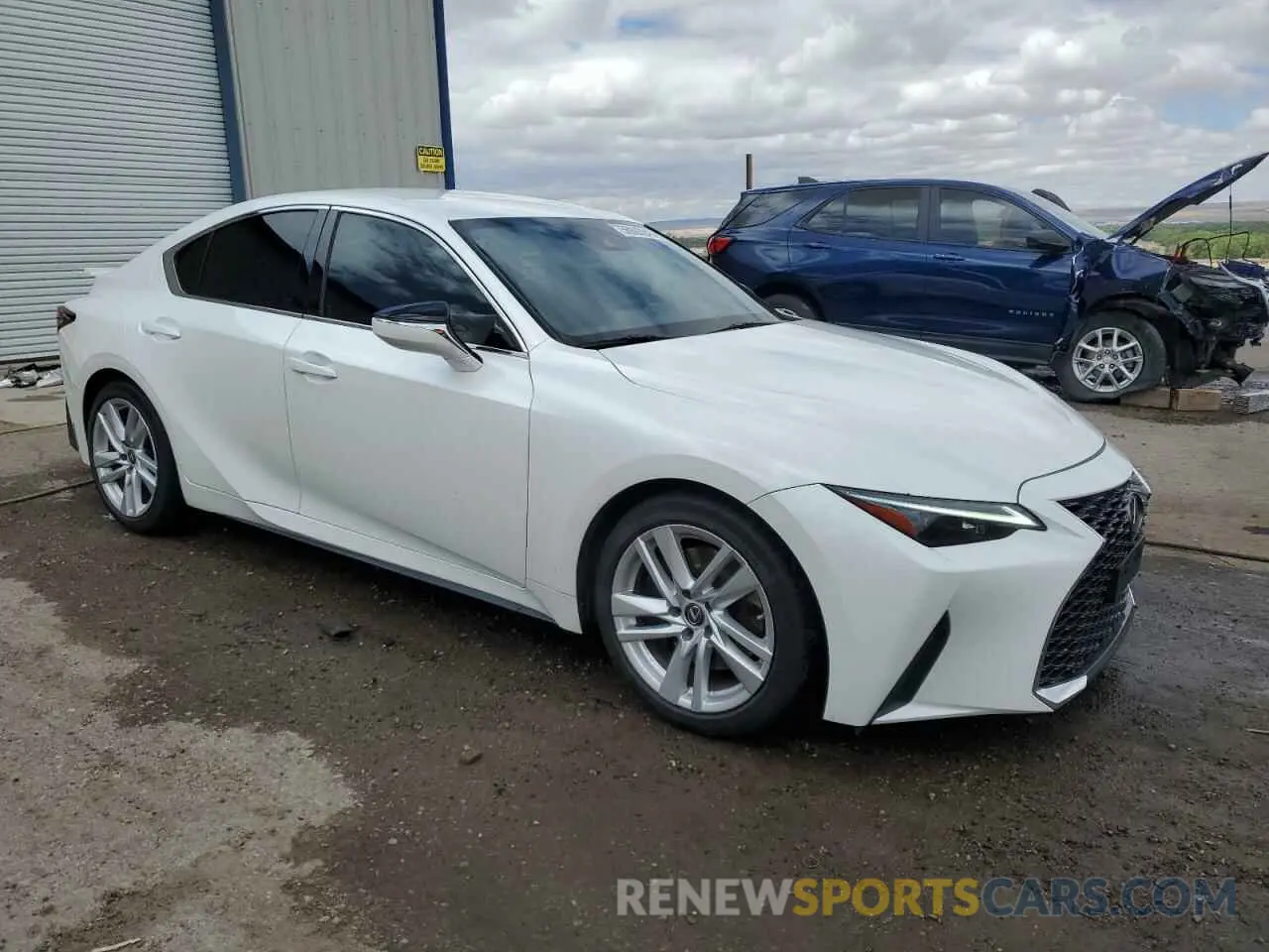 4 Photograph of a damaged car JTHAA1D28M5112488 LEXUS IS 2021