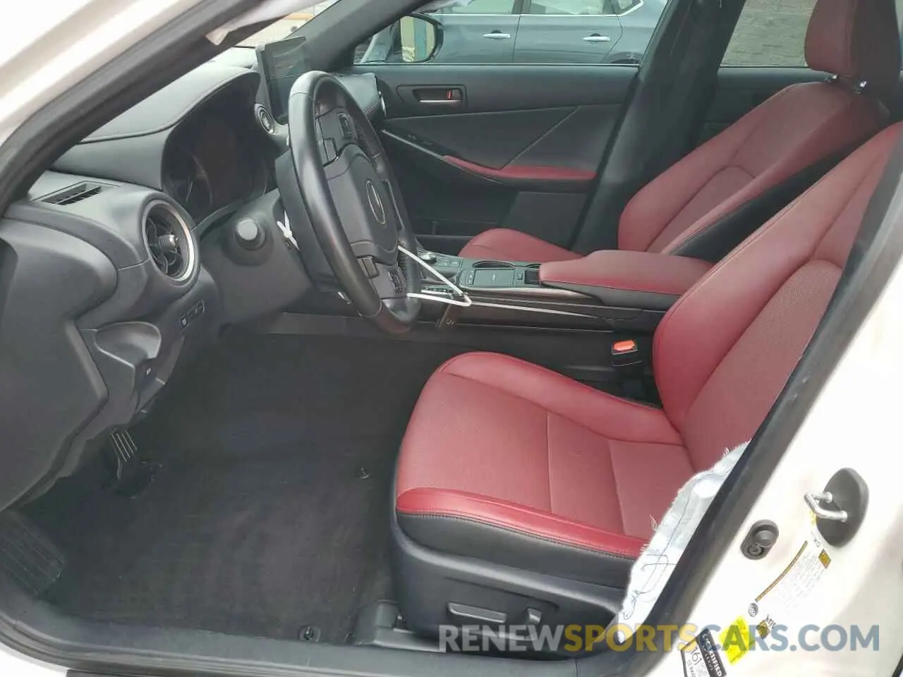 7 Photograph of a damaged car JTHAA1D28M5112488 LEXUS IS 2021
