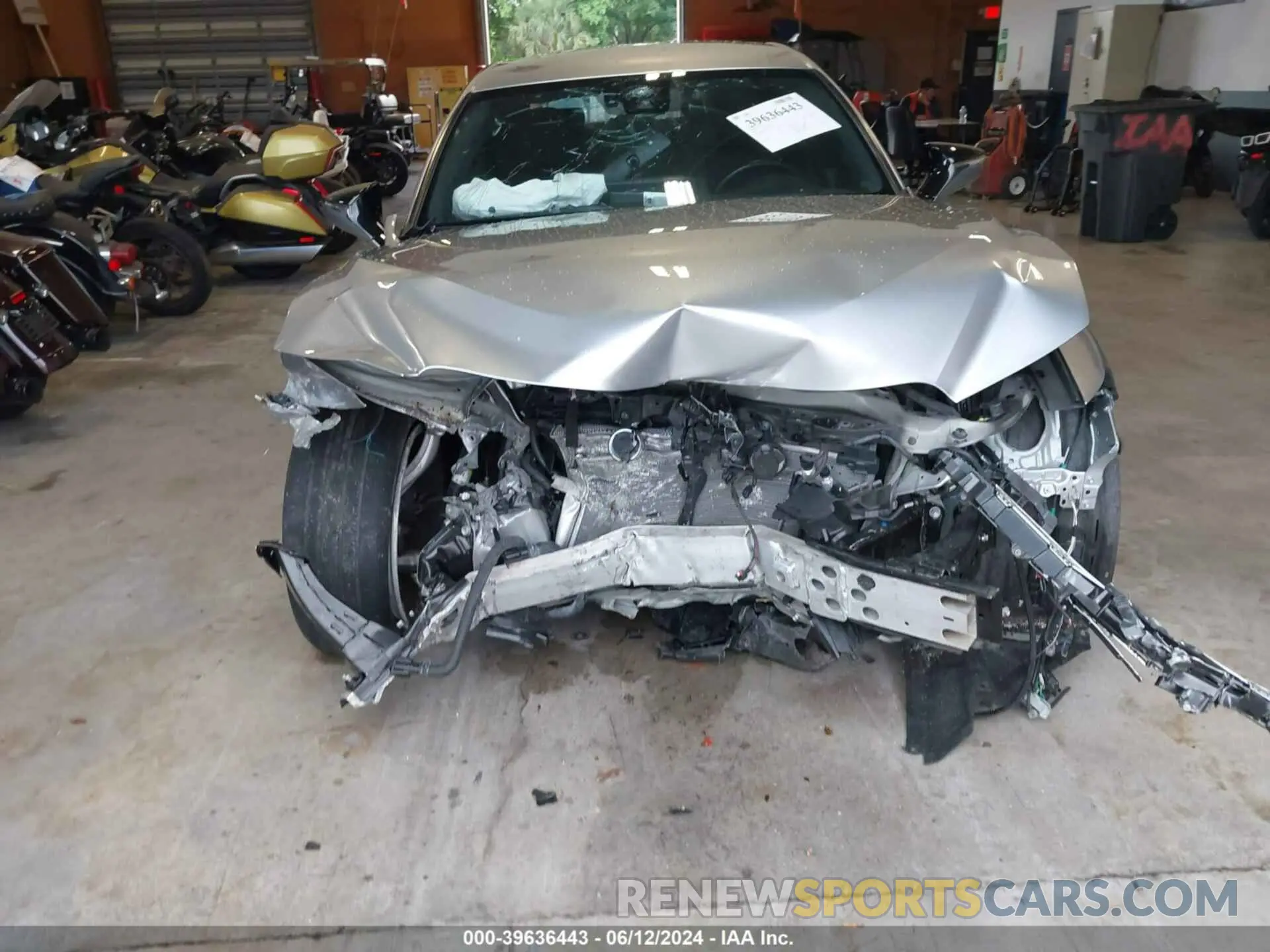 18 Photograph of a damaged car JTHAA1D2XM5109379 LEXUS IS 2021