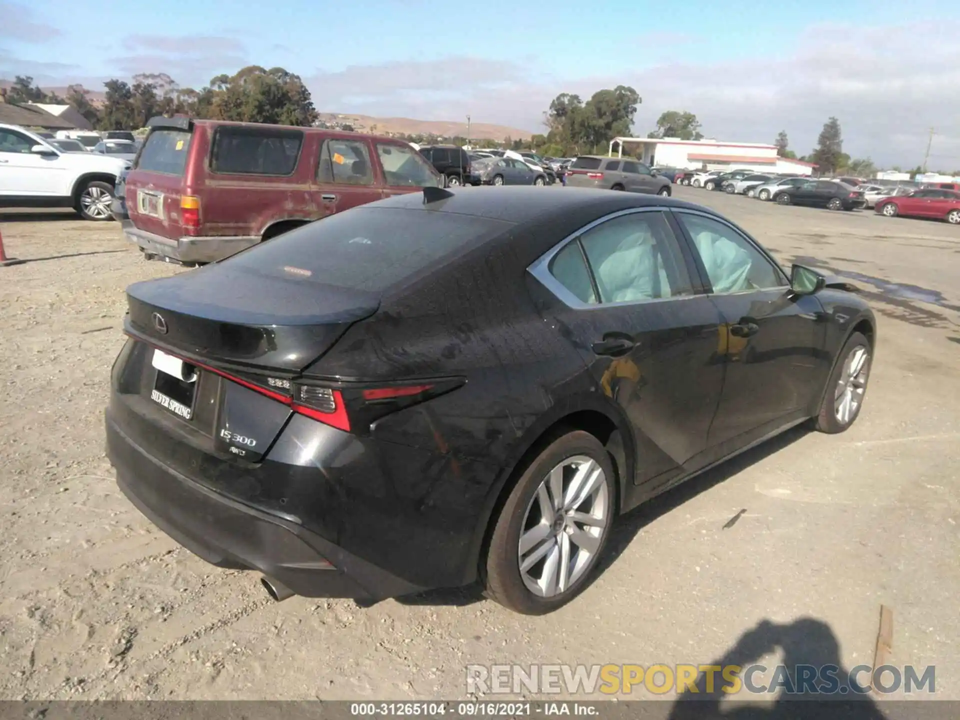 4 Photograph of a damaged car JTHC81F21M5046903 LEXUS IS 2021