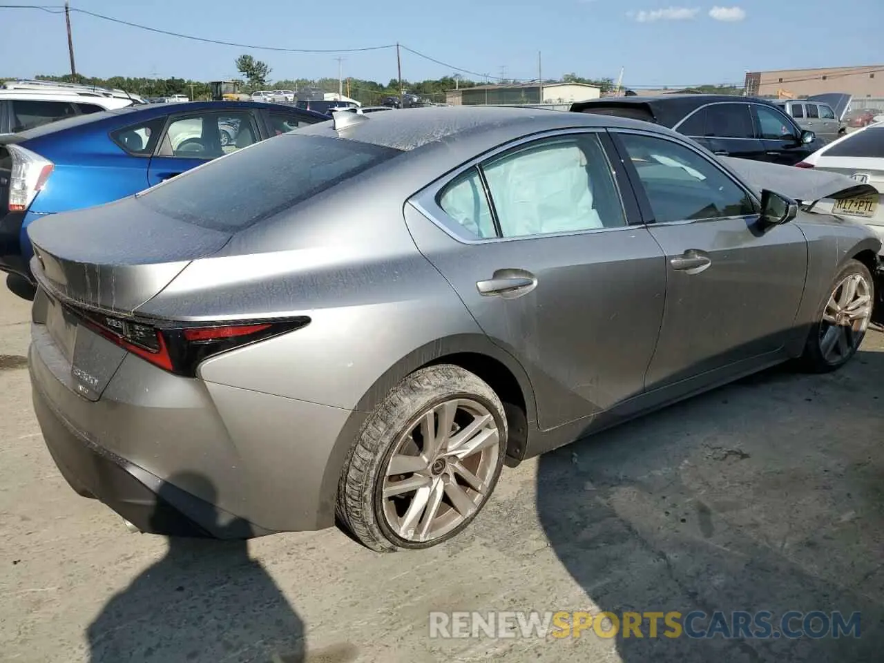 3 Photograph of a damaged car JTHC81F27M5044668 LEXUS IS 2021