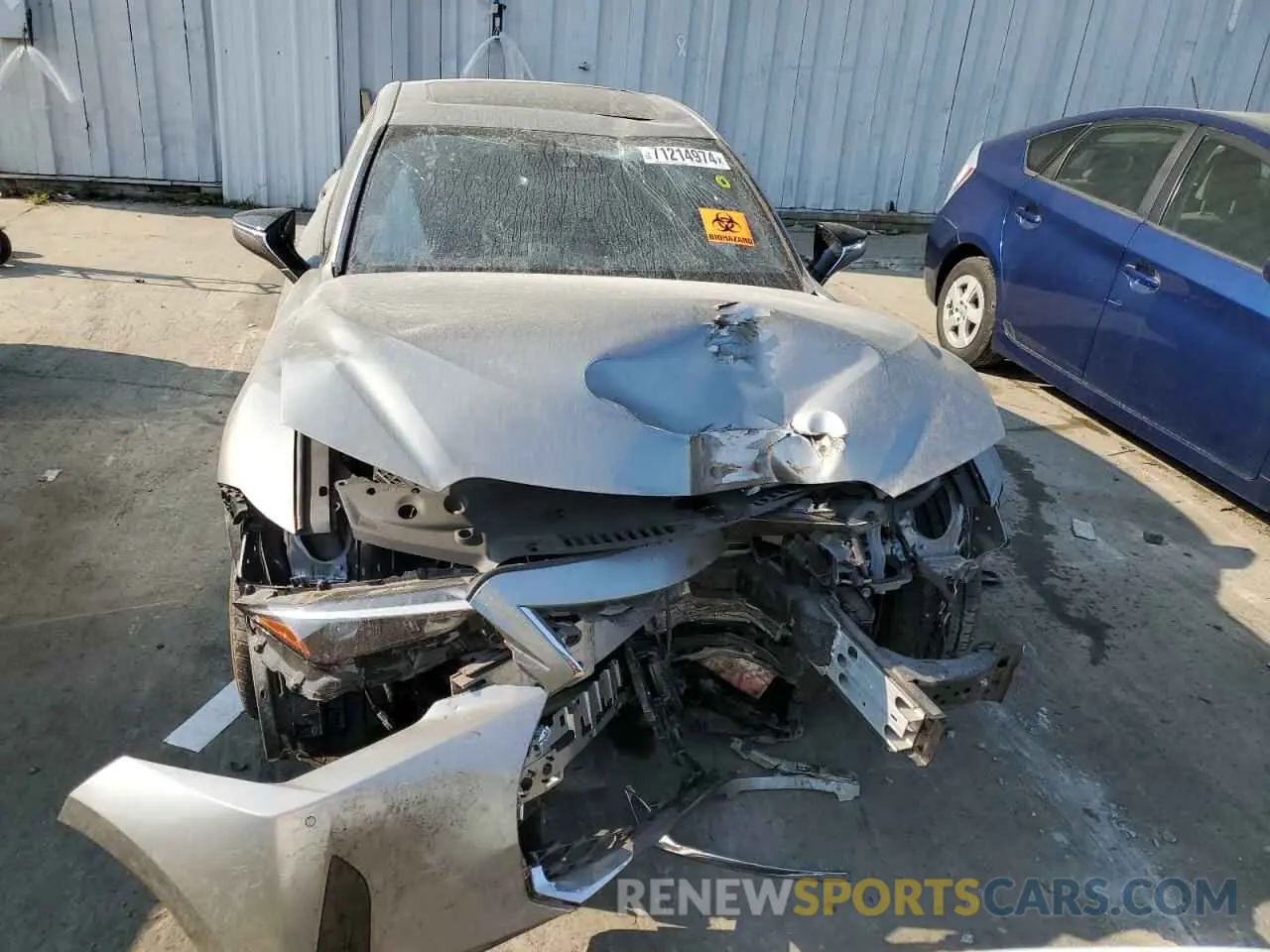 5 Photograph of a damaged car JTHC81F27M5044668 LEXUS IS 2021