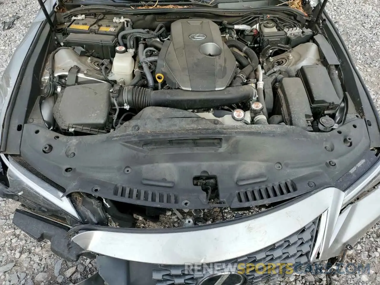 11 Photograph of a damaged car JTHCA1D20M5114714 LEXUS IS 2021