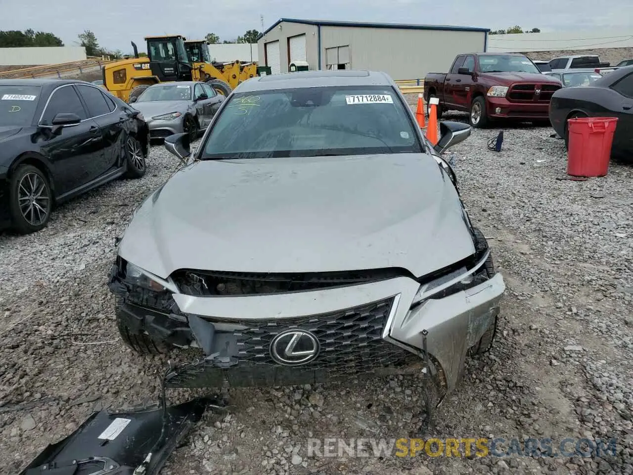 5 Photograph of a damaged car JTHCA1D20M5114714 LEXUS IS 2021