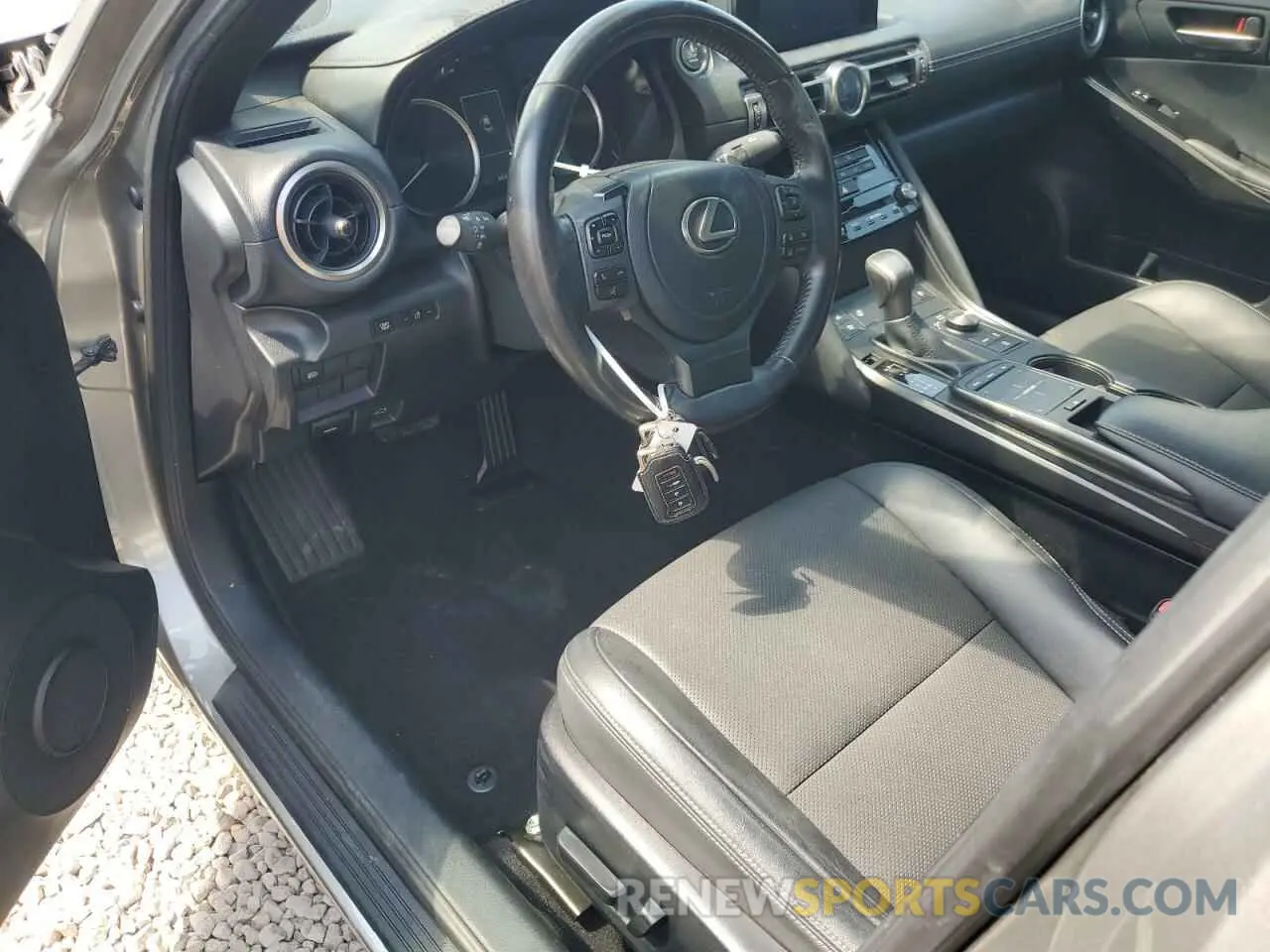 7 Photograph of a damaged car JTHCA1D20M5114714 LEXUS IS 2021