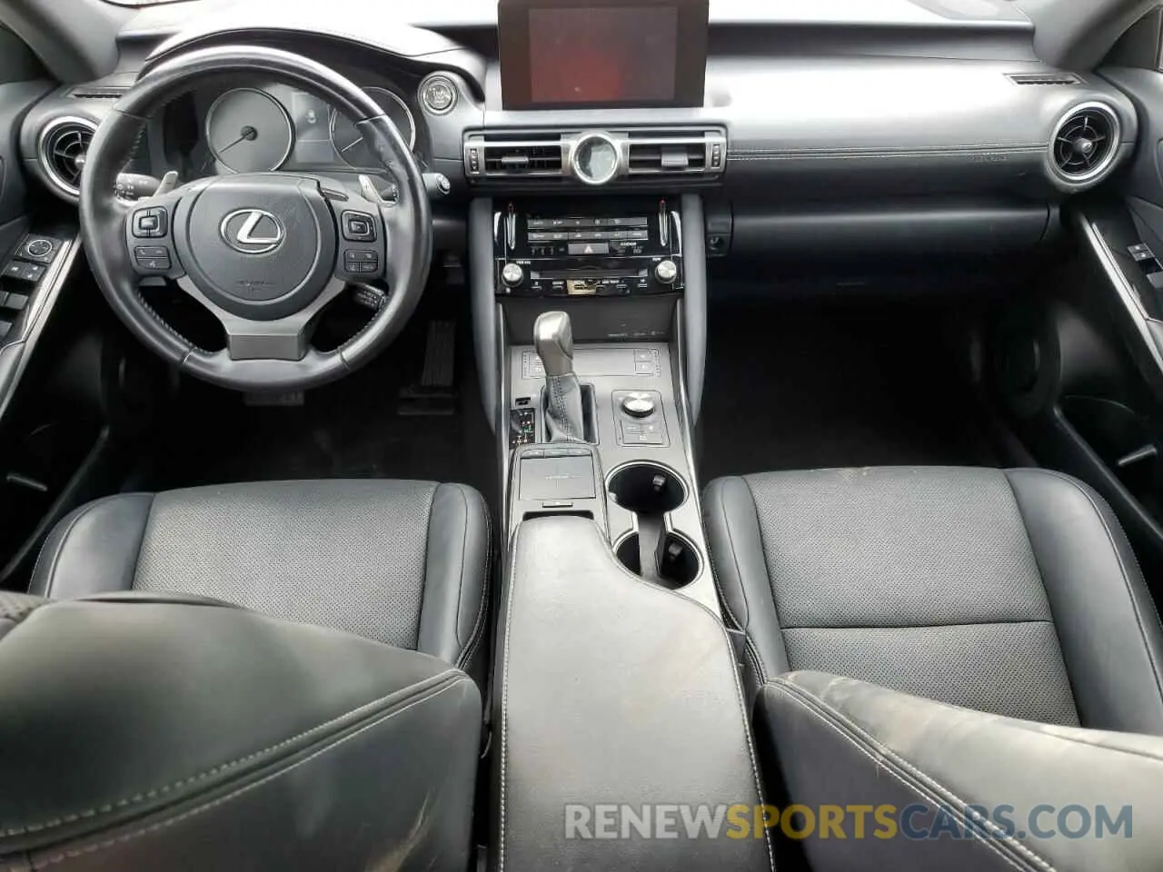 8 Photograph of a damaged car JTHCA1D20M5114714 LEXUS IS 2021
