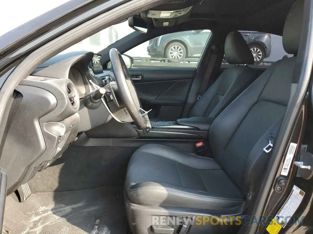 7 Photograph of a damaged car JTHCA1D20M5117600 LEXUS IS 2021