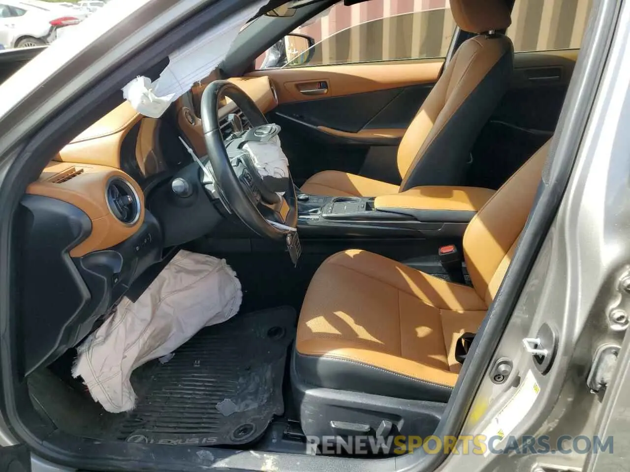 7 Photograph of a damaged car JTHCA1D21M5109473 LEXUS IS 2021