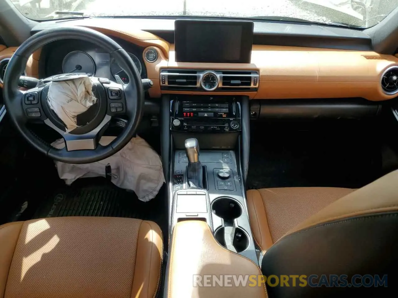 8 Photograph of a damaged car JTHCA1D21M5109473 LEXUS IS 2021