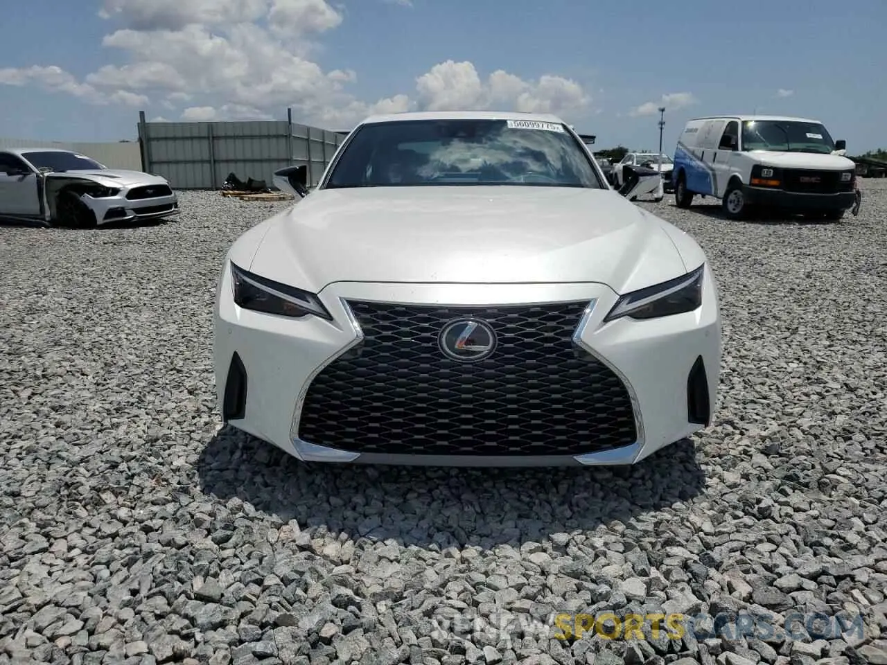 5 Photograph of a damaged car JTHCA1D21M5114771 LEXUS IS 2021