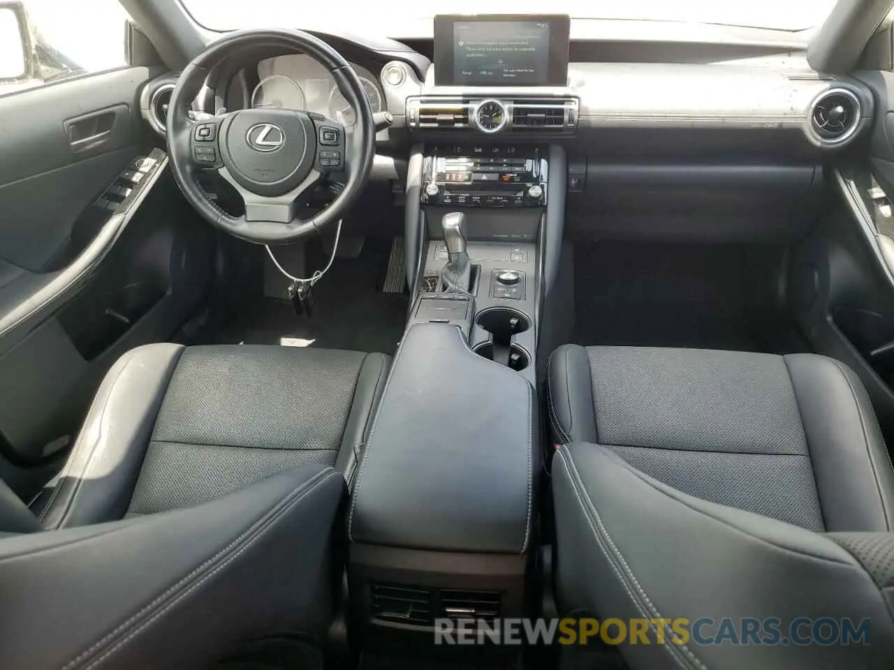 8 Photograph of a damaged car JTHCA1D21M5114771 LEXUS IS 2021