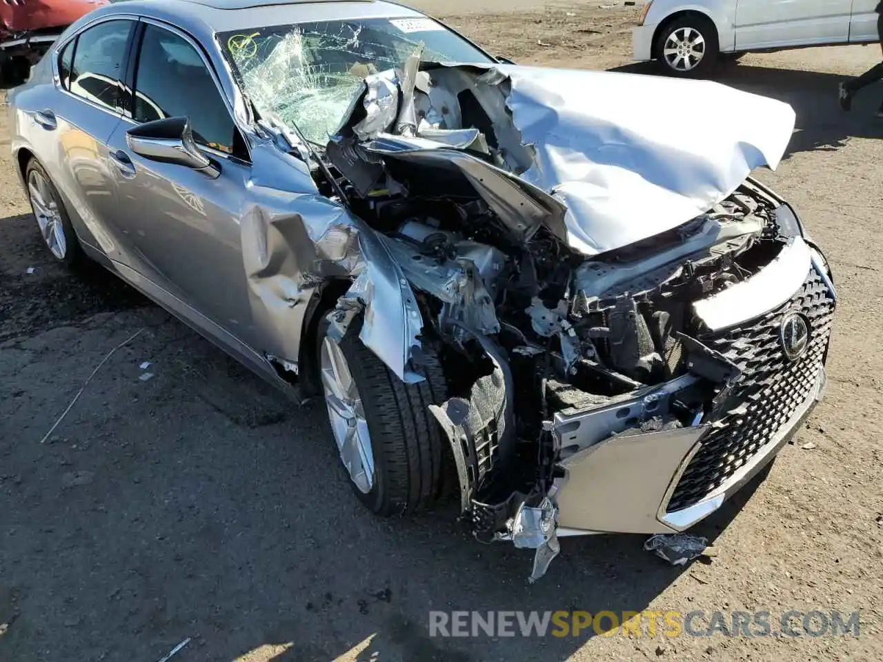 9 Photograph of a damaged car JTHCA1D21M5114902 LEXUS IS 2021