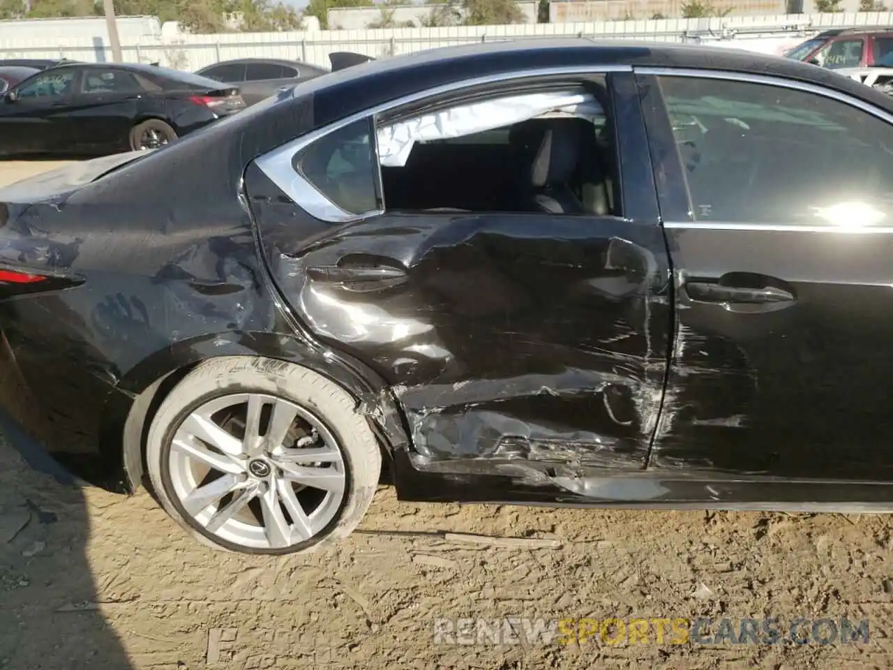 9 Photograph of a damaged car JTHCA1D21M5117167 LEXUS IS 2021