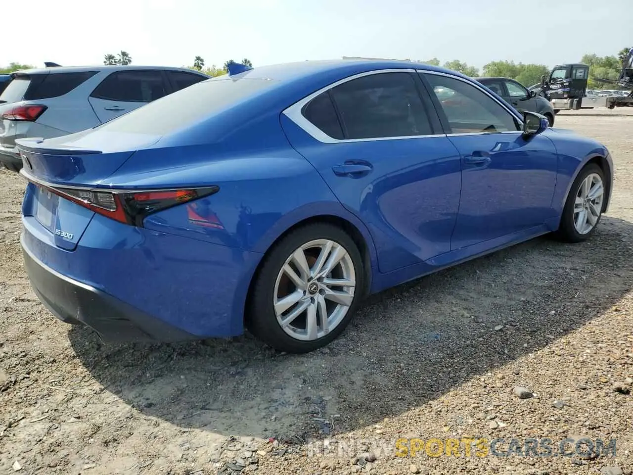 3 Photograph of a damaged car JTHCA1D22M5114777 LEXUS IS 2021