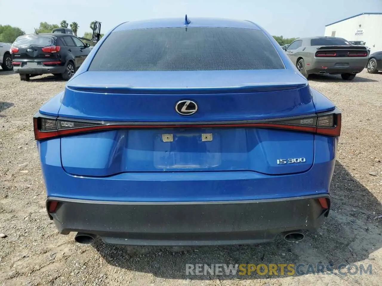 6 Photograph of a damaged car JTHCA1D22M5114777 LEXUS IS 2021
