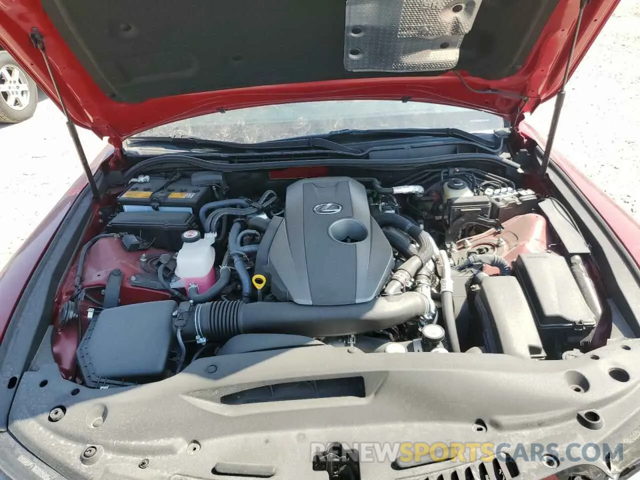 11 Photograph of a damaged car JTHCA1D23M5114853 LEXUS IS 2021