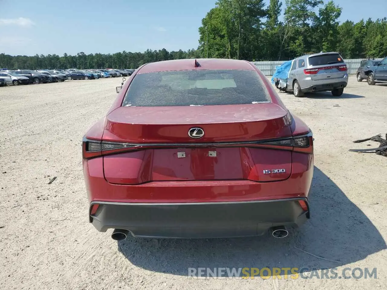 6 Photograph of a damaged car JTHCA1D23M5114853 LEXUS IS 2021