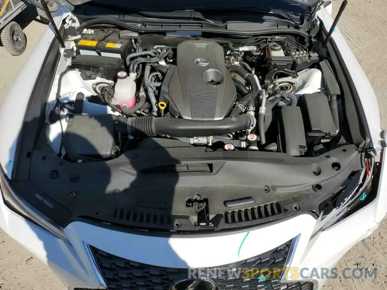 11 Photograph of a damaged car JTHCA1D23M5114920 LEXUS IS 2021