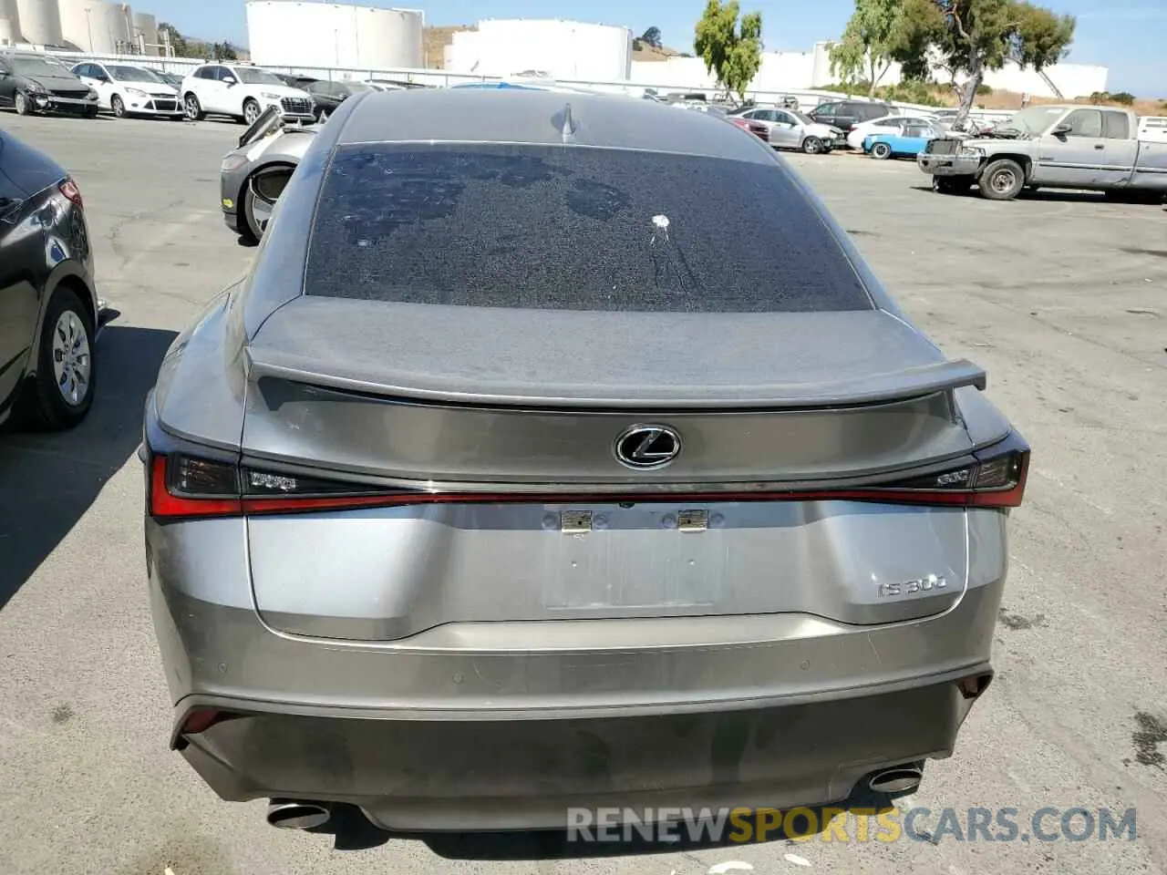 6 Photograph of a damaged car JTHCA1D24M5114330 LEXUS IS 2021