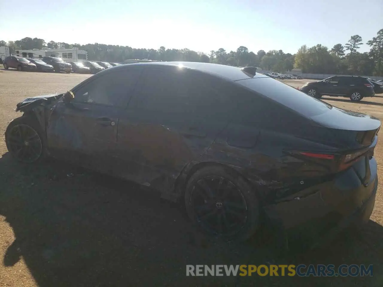 2 Photograph of a damaged car JTHCA1D25M5115714 LEXUS IS 2021