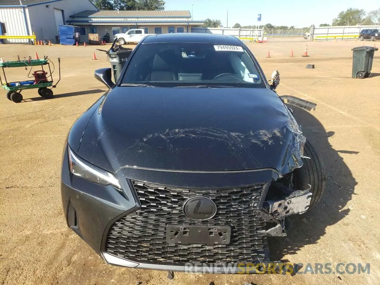 5 Photograph of a damaged car JTHCA1D25M5115714 LEXUS IS 2021