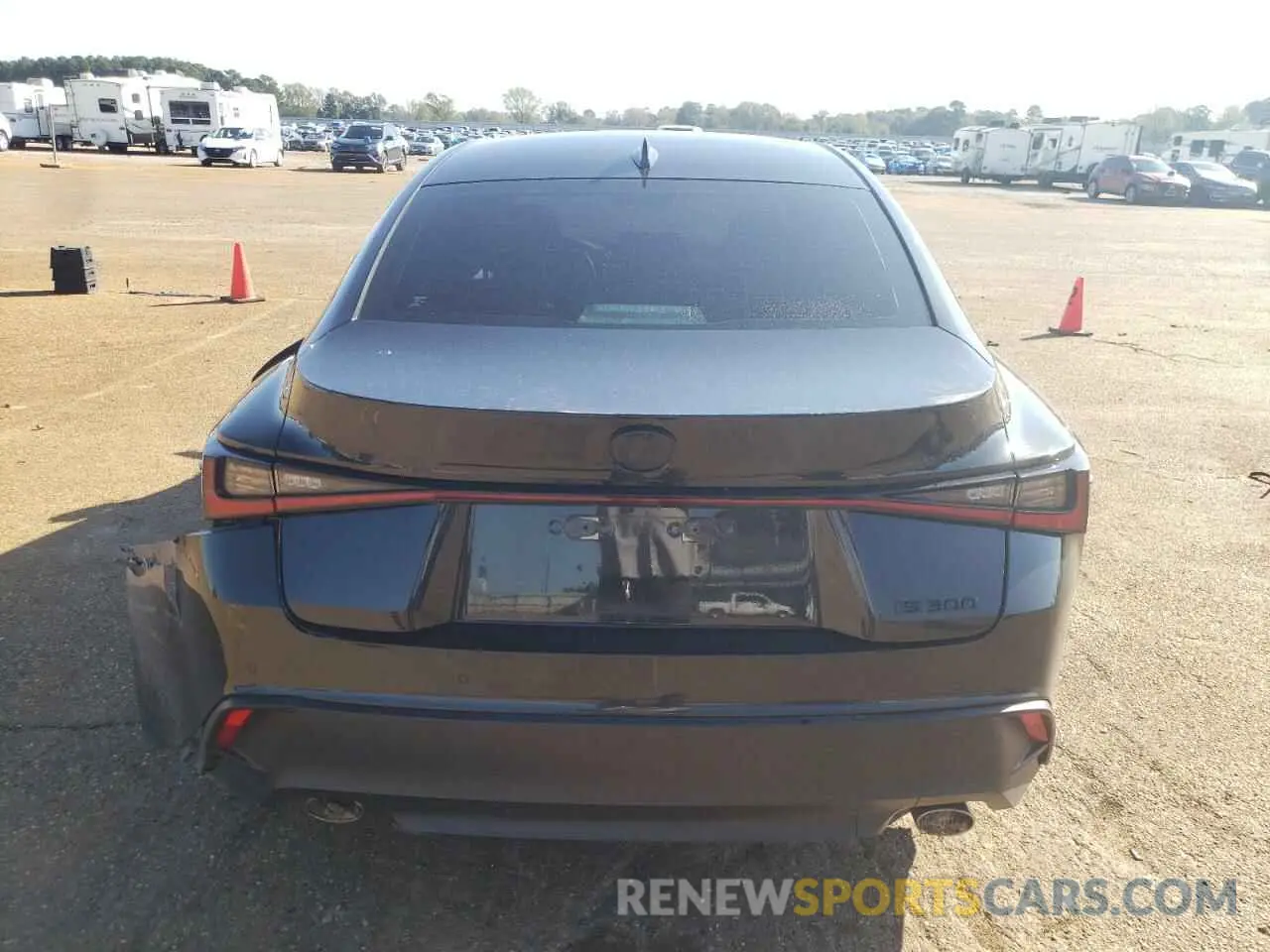 6 Photograph of a damaged car JTHCA1D25M5115714 LEXUS IS 2021