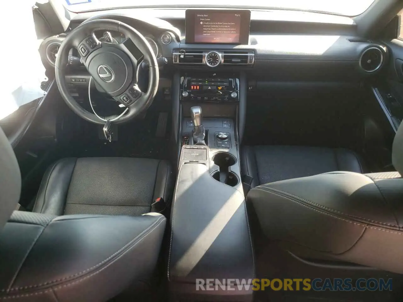 8 Photograph of a damaged car JTHCA1D25M5115714 LEXUS IS 2021