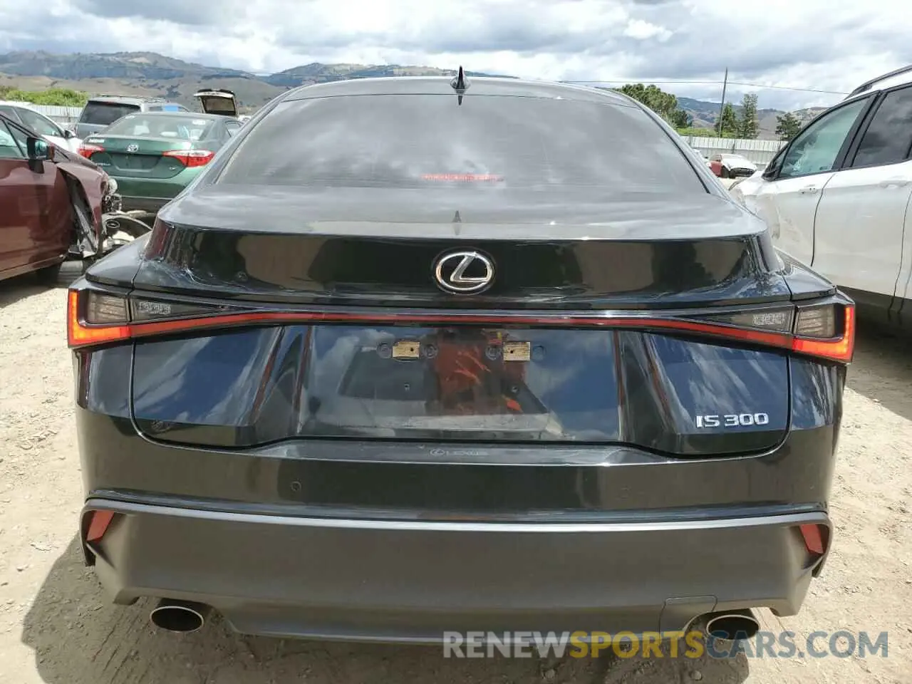 6 Photograph of a damaged car JTHCA1D26M5114586 LEXUS IS 2021