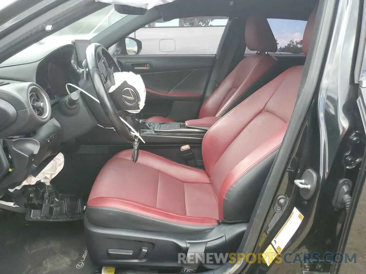 7 Photograph of a damaged car JTHCA1D26M5114586 LEXUS IS 2021