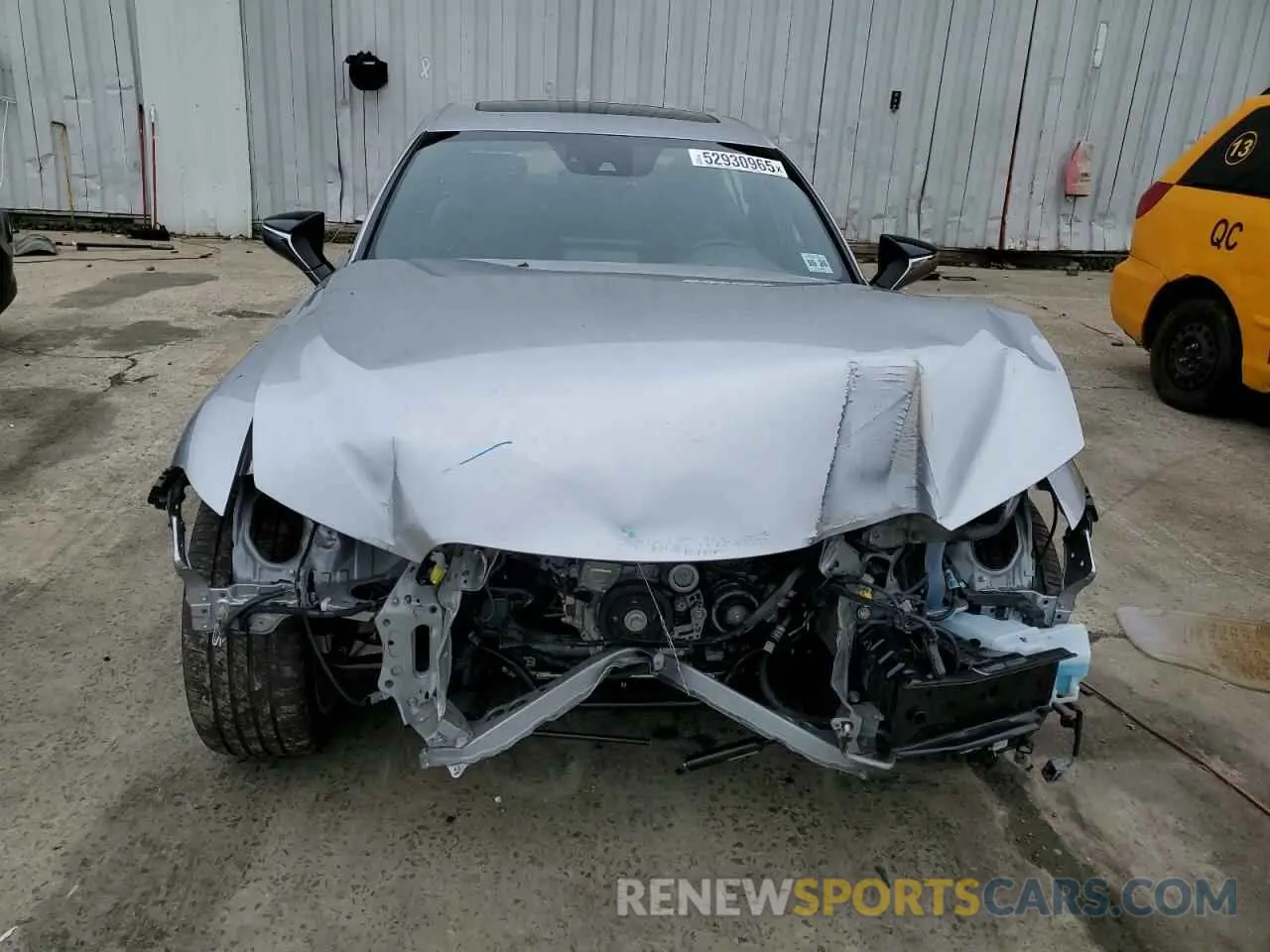 5 Photograph of a damaged car JTHCA1D26M5117150 LEXUS IS 2021