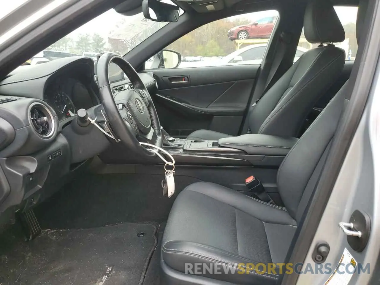 7 Photograph of a damaged car JTHCA1D26M5117150 LEXUS IS 2021