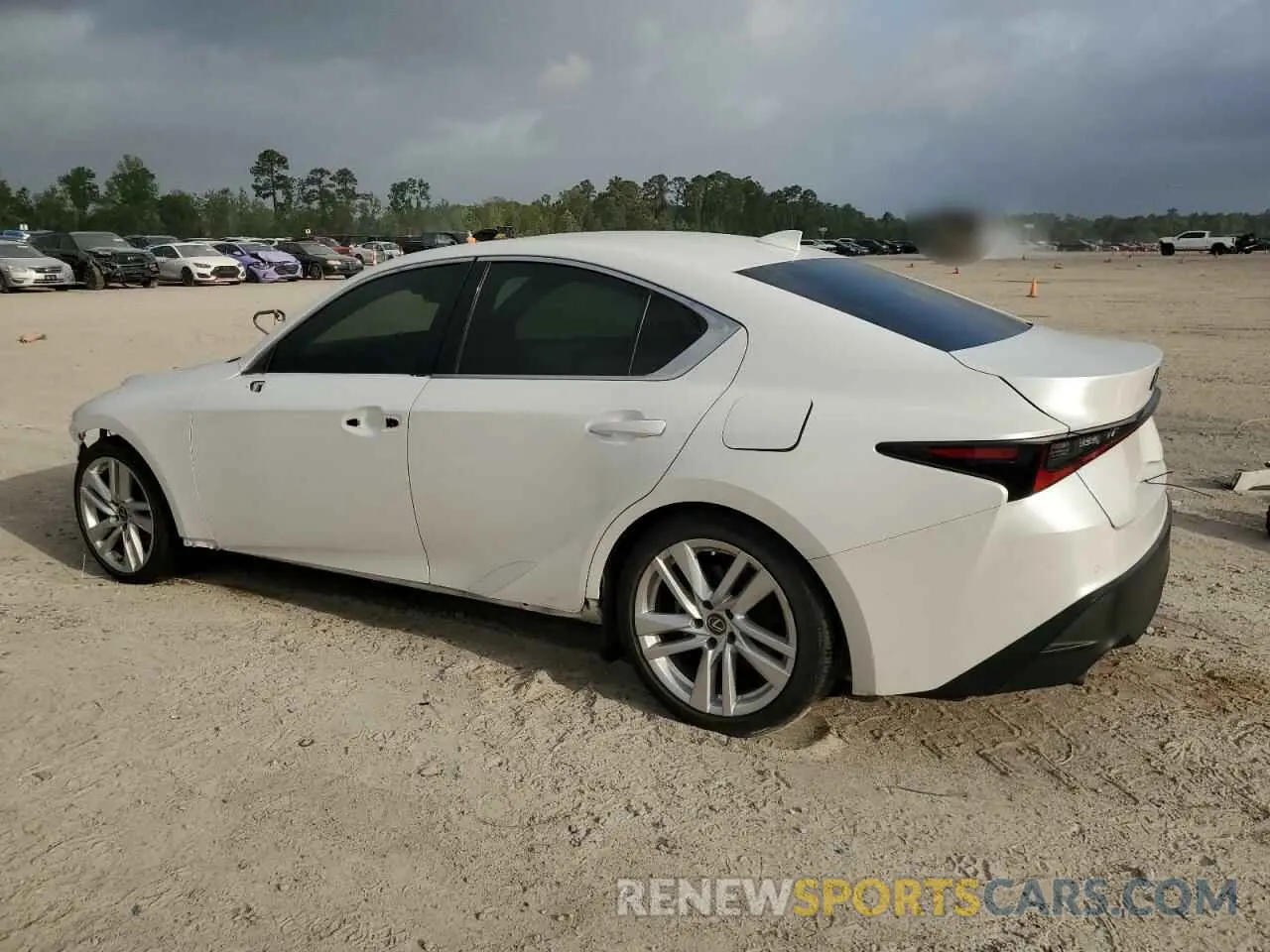 2 Photograph of a damaged car JTHCA1D28M5116162 LEXUS IS 2021