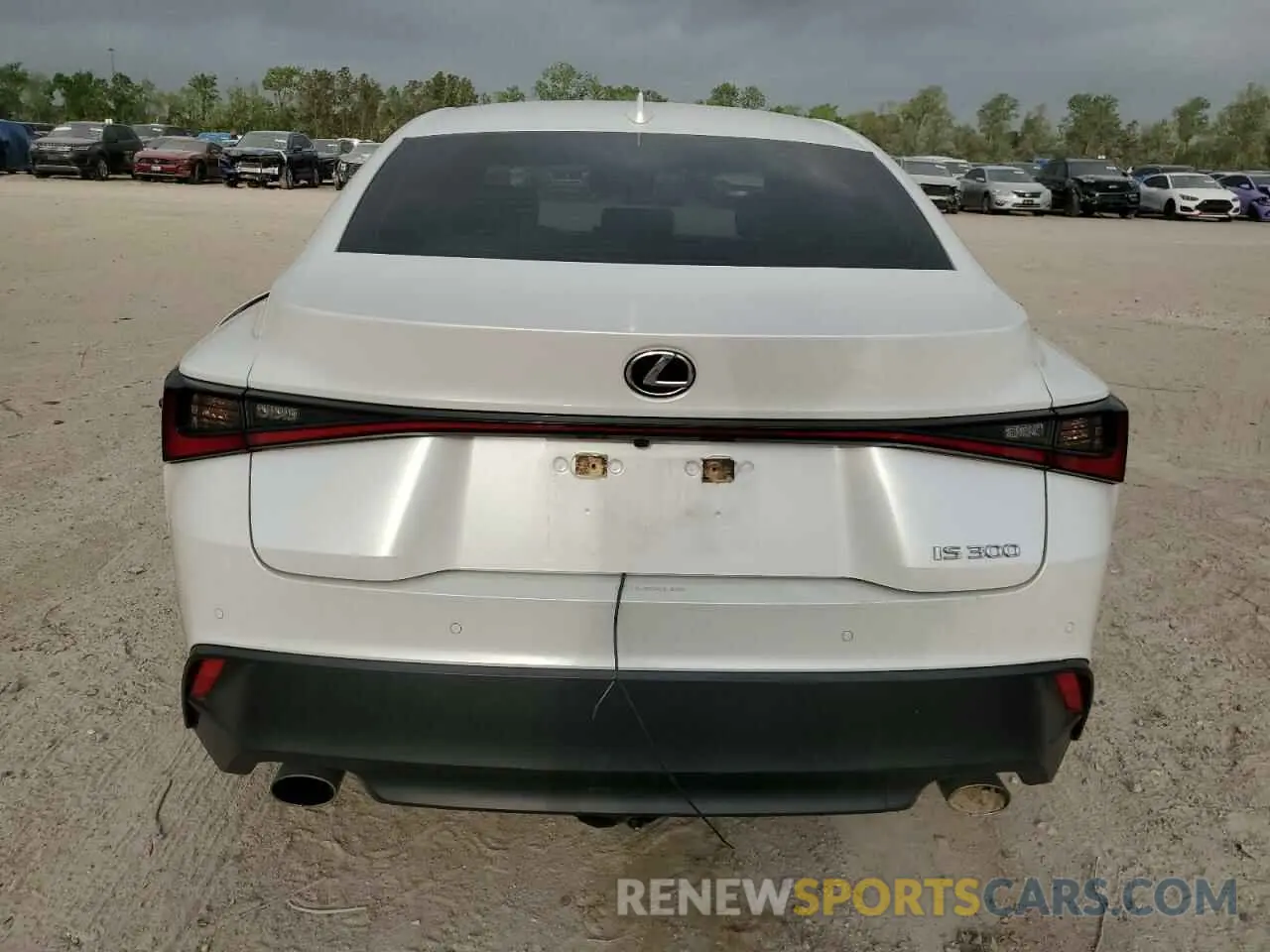 6 Photograph of a damaged car JTHCA1D28M5116162 LEXUS IS 2021
