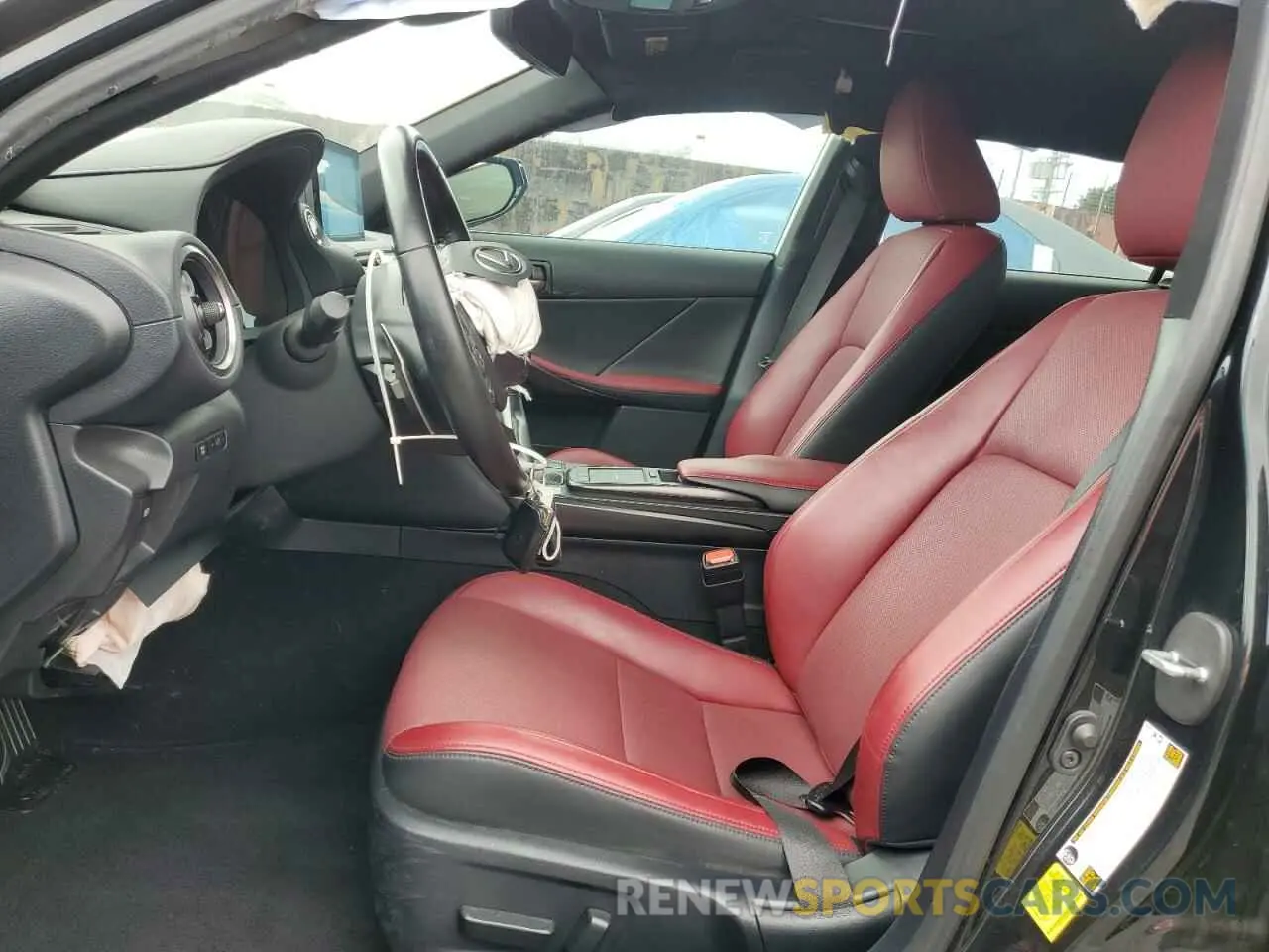 7 Photograph of a damaged car JTHCA1D28M5117103 LEXUS IS 2021