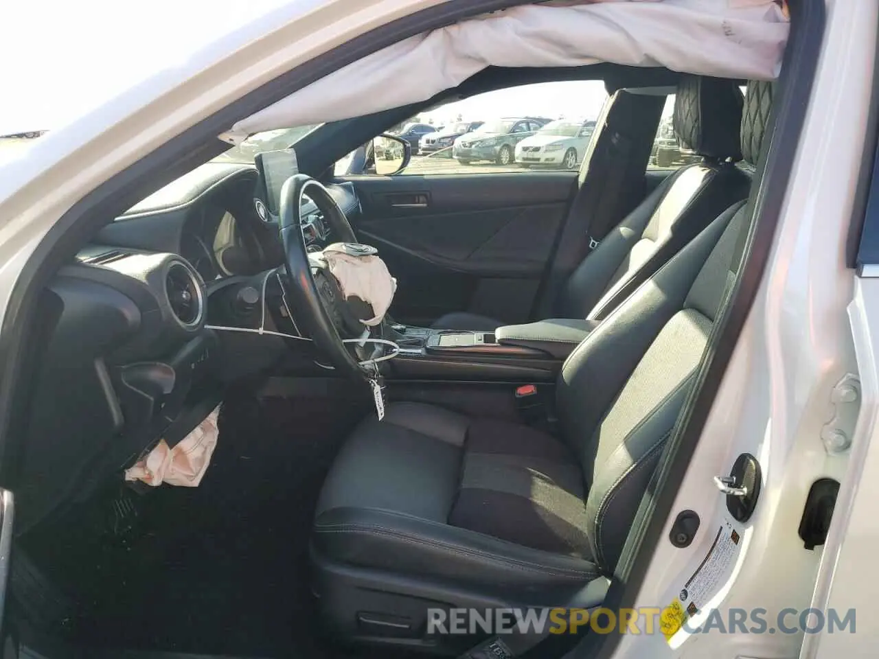 7 Photograph of a damaged car JTHCA1D29M5115392 LEXUS IS 2021