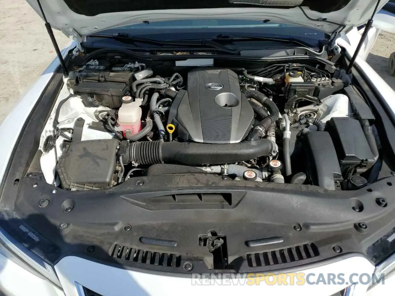 11 Photograph of a damaged car JTHCA1D29M5115814 LEXUS IS 2021
