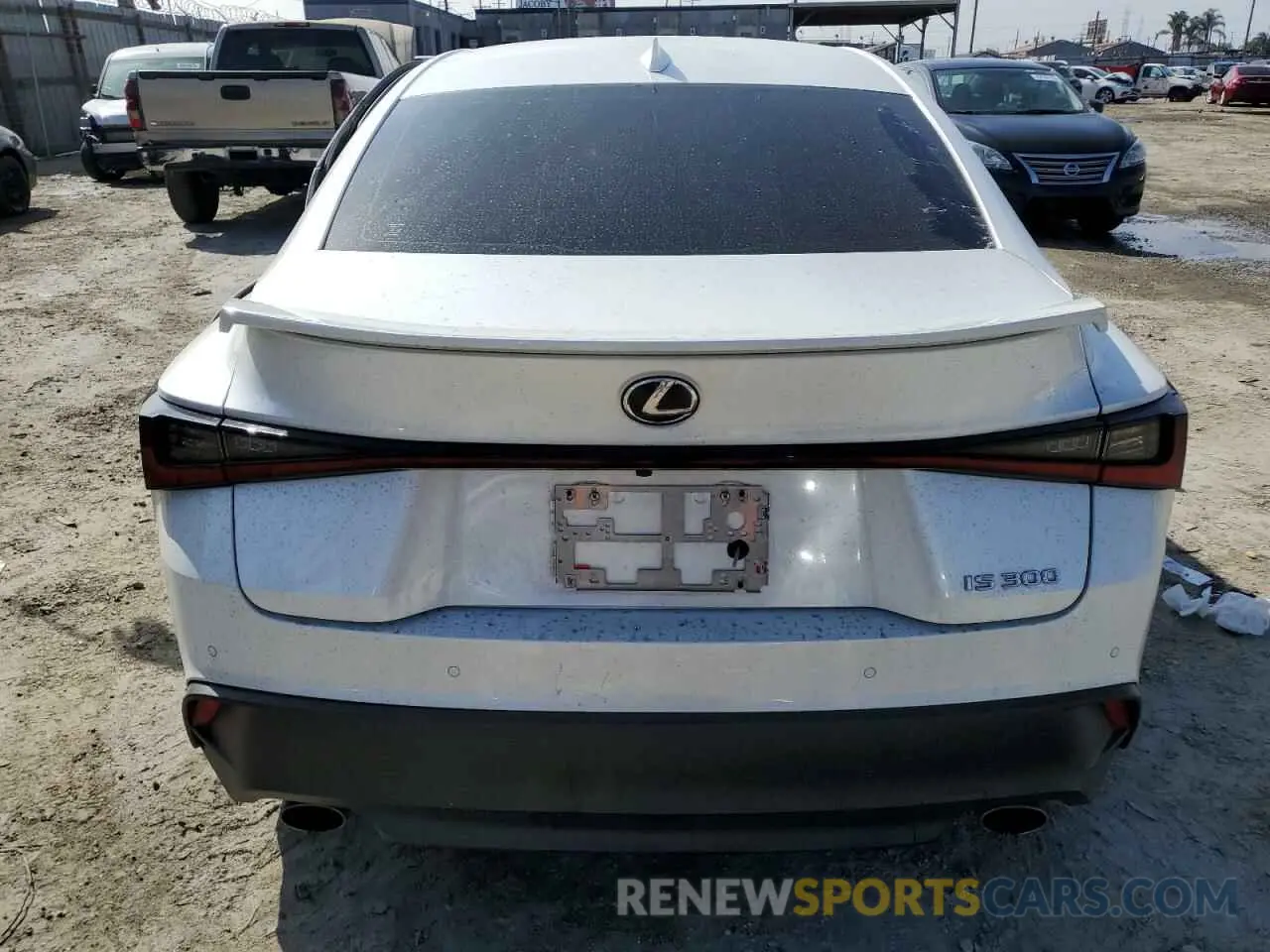6 Photograph of a damaged car JTHCA1D29M5115814 LEXUS IS 2021