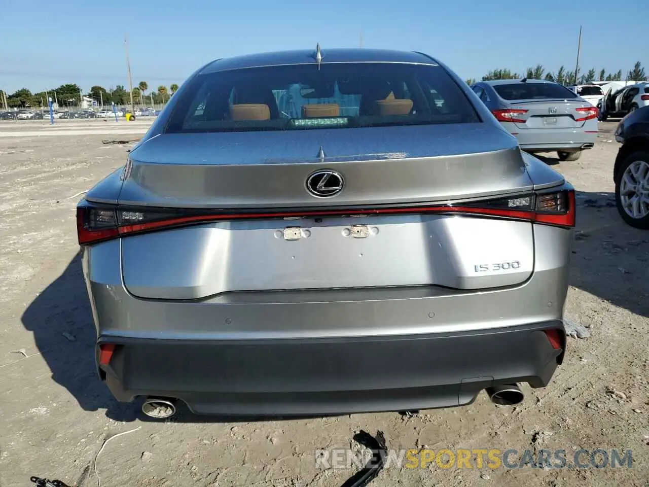 6 Photograph of a damaged car JTHCA1D2XM5115885 LEXUS IS 2021