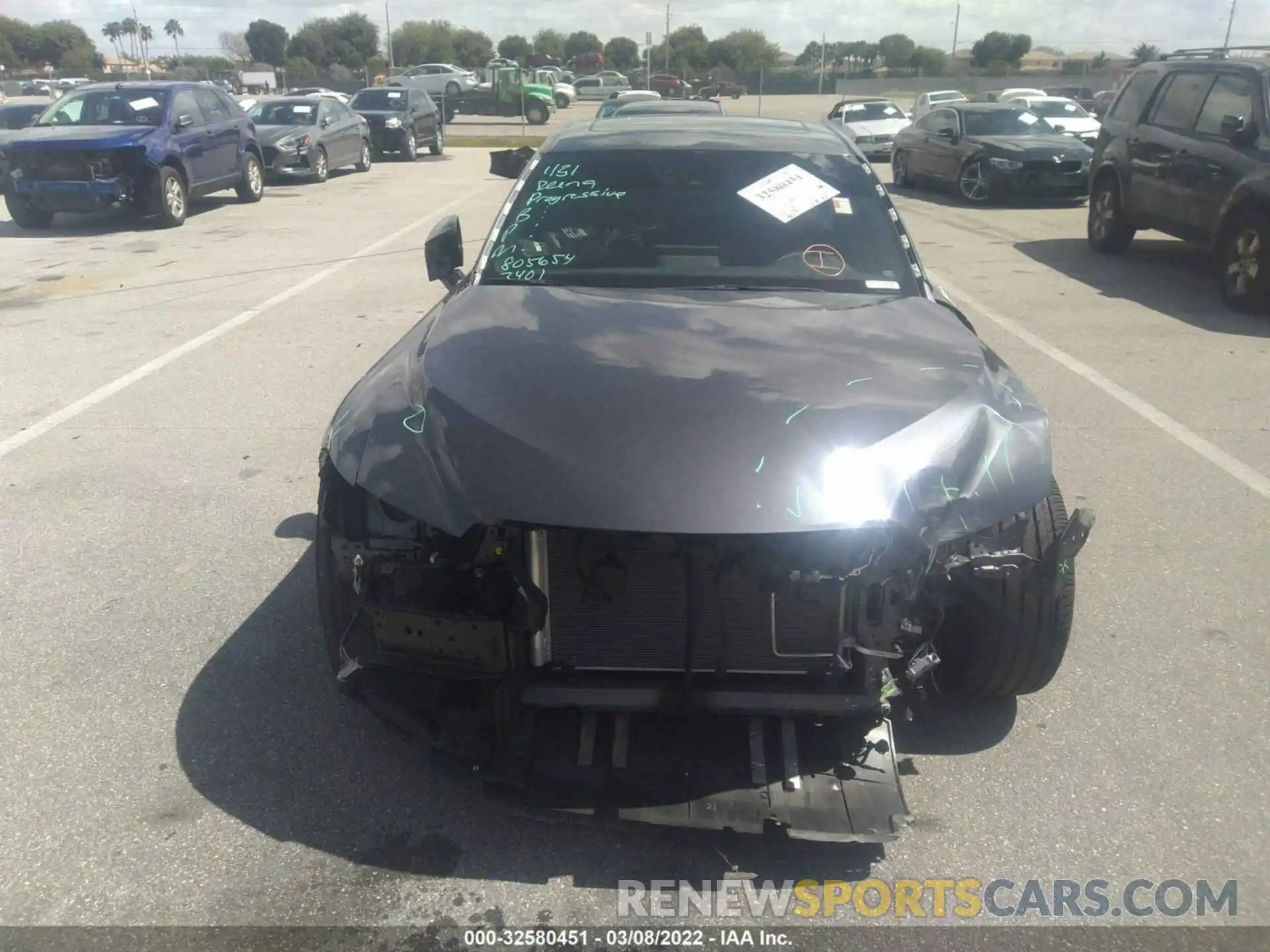 6 Photograph of a damaged car JTHGZ1B20M5045665 LEXUS IS 2021